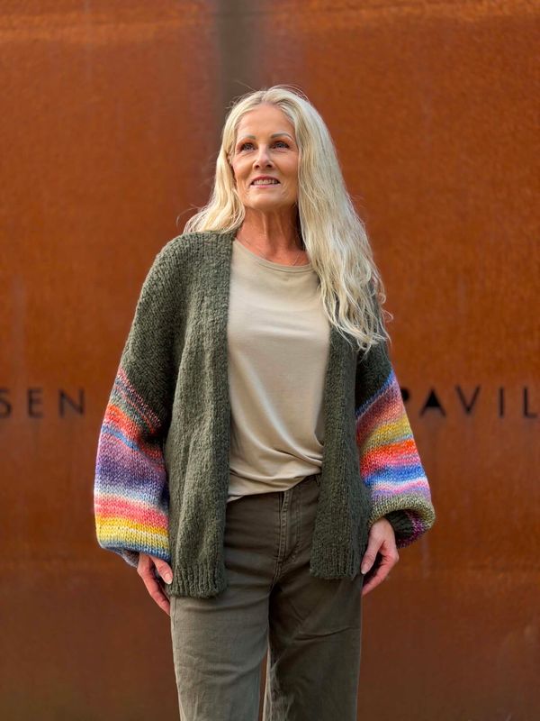 Pia Cardigan Grønn