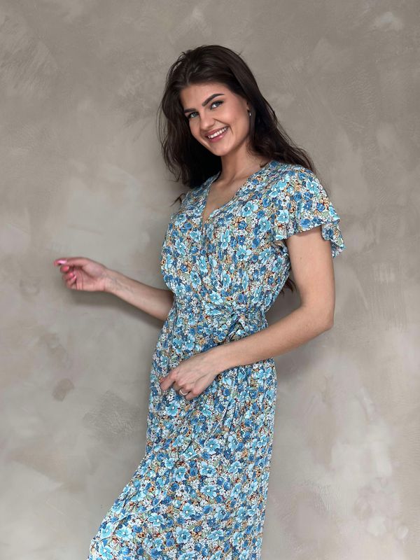 Lorraine Dress Blå