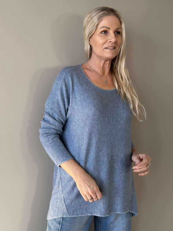 Marion Genser Jeans Blå