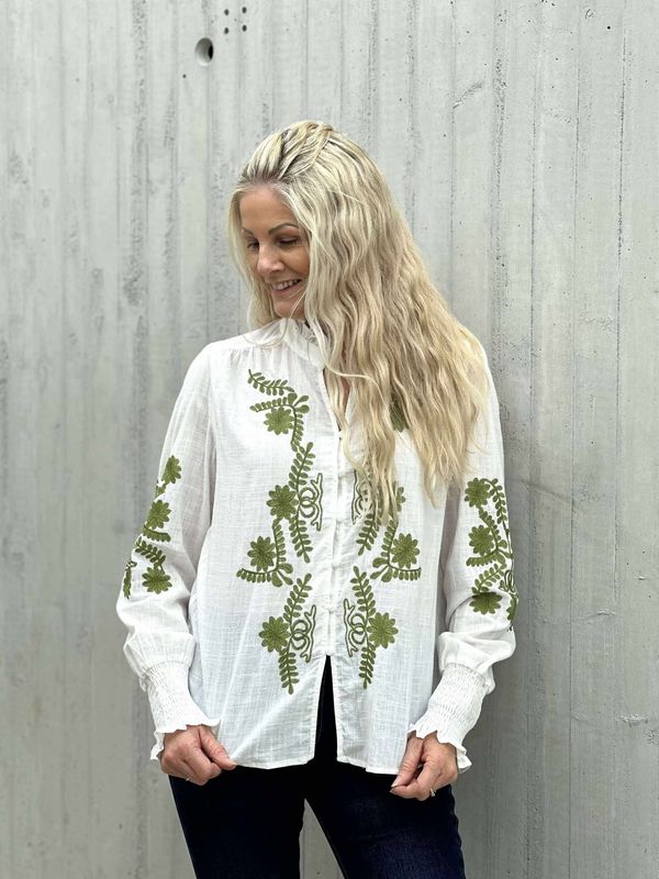 Sonja Bluse Grønn