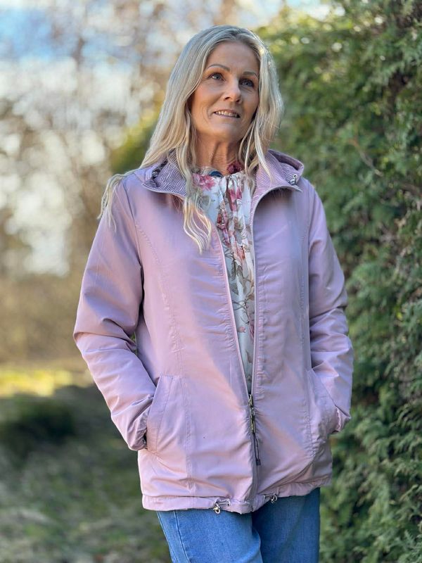 2 i 1 Ytterjakke Rosa