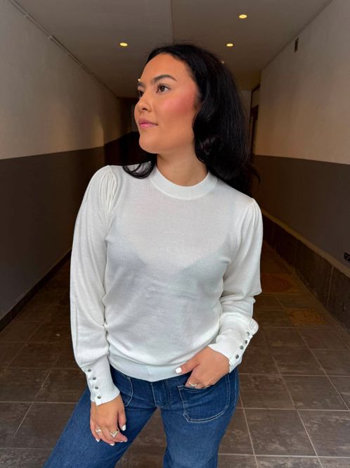 Hovedbilde Lora Genser Off White