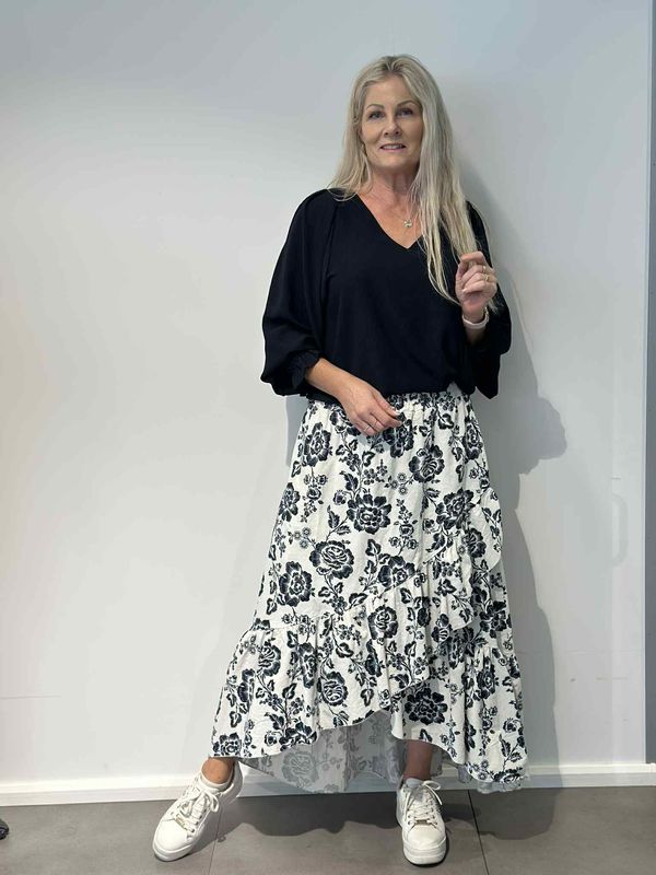 Liva Skjørt Hvit