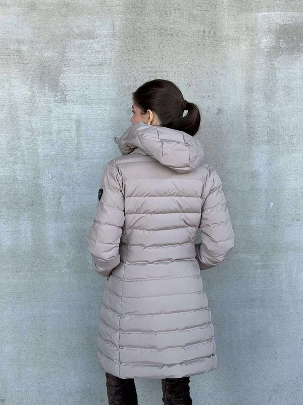 Dunjakke 339 Beige
