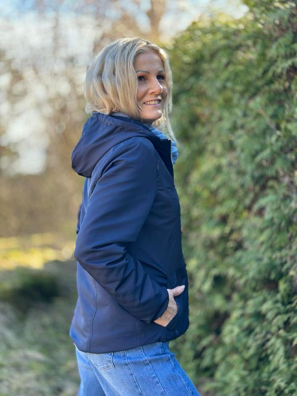 2 i 1 Ytterjakke Marine 