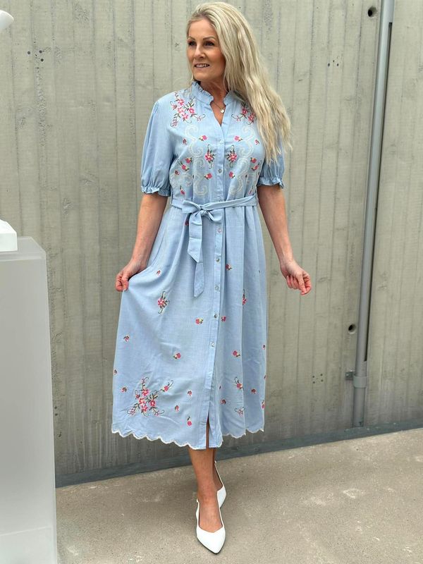 Zelie Kjole Blå