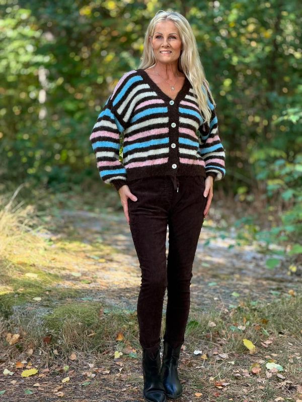 Hedda Cardigan Brun