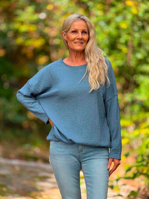 Hovedbilde Laura Bluse Blå