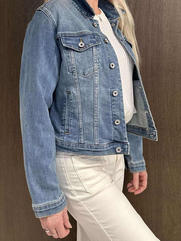 Lys Denim Jakke