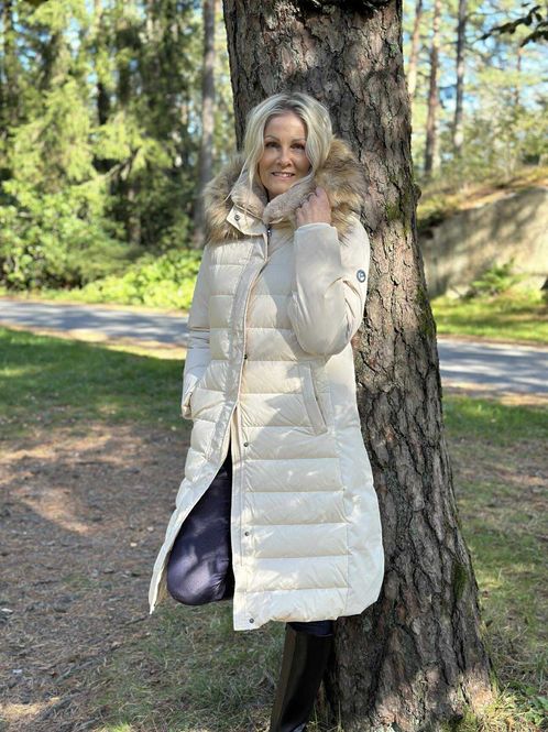 Hovedbilde Dunjakke #2592 Creme 