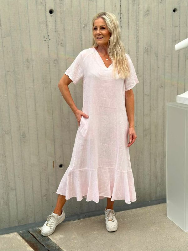 Miriam Kjole Lys Rosa
