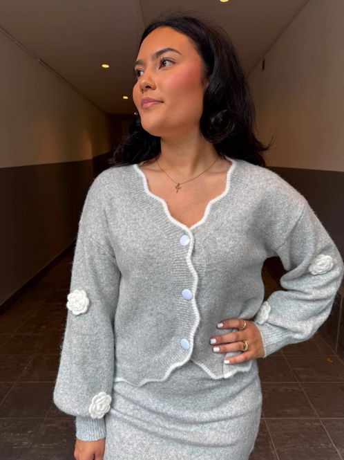 Hovedbilde Camilla Cardigan Grå