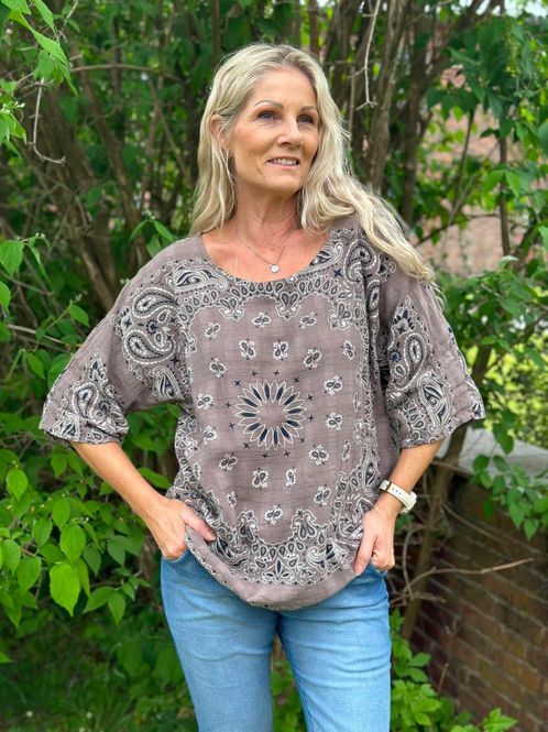 Hovedbilde Linda Print Bluse Fango