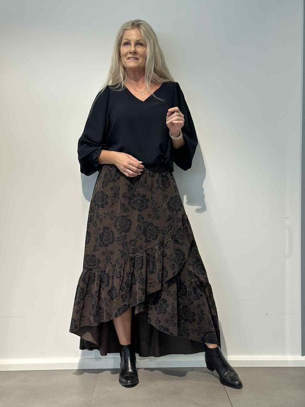 Liva Skjørt Brun