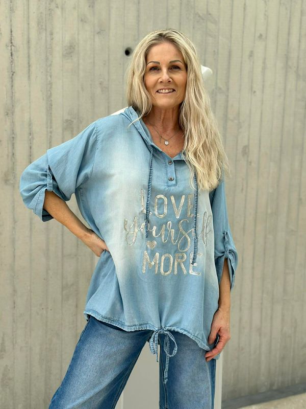 Majken Tencel Bluse