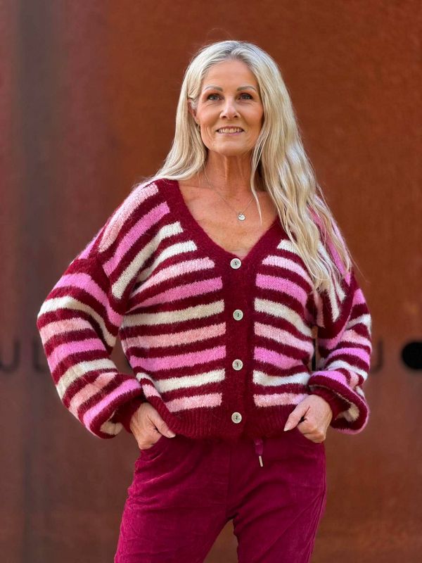 Hedda Cardigan Vinrød