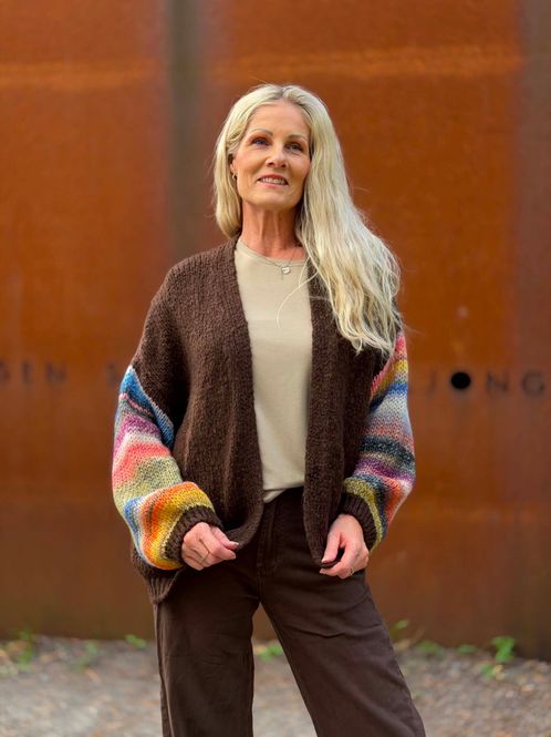 Hovedbilde Pia Cardigan Brun