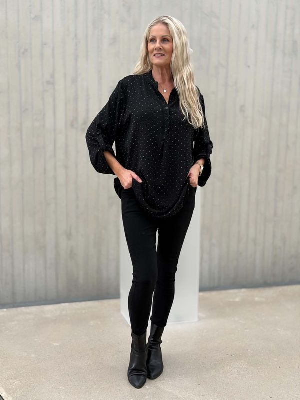 Zita Bluse Sort