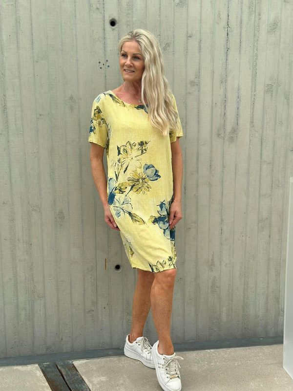Linda Kjole Flora Gul