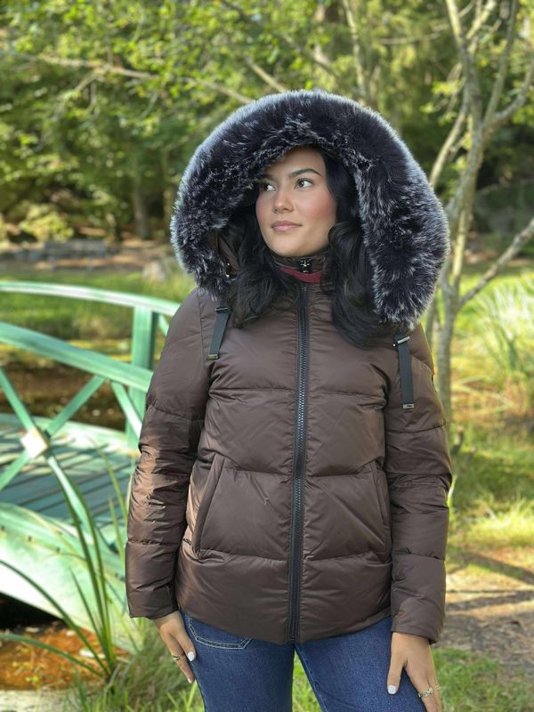 Dunjakke #2593 Brown