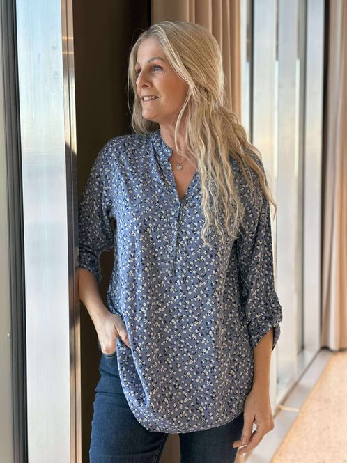 Hovedbilde Vina Skjortebluse Jeans Blå