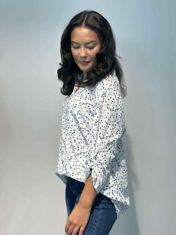 Aria Skjortebluse Hvit