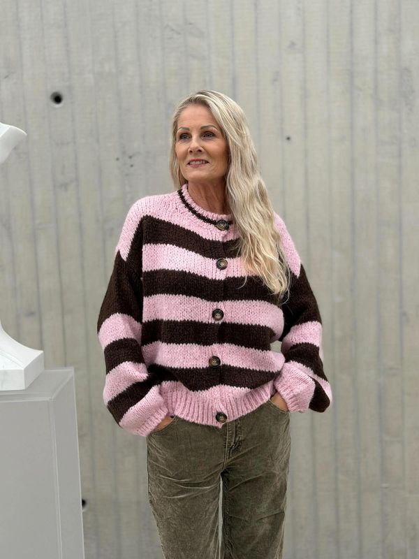 Elara Cardigan Rosa