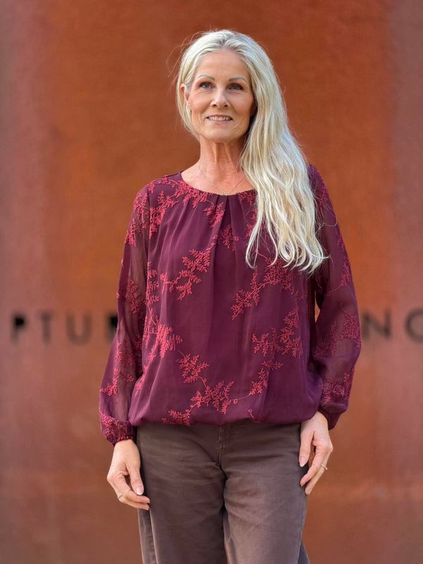 Coza Bluse Vinrød
