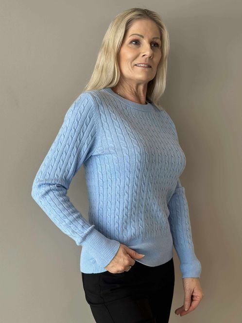 Hovedbilde Maja Genser Lys Blå