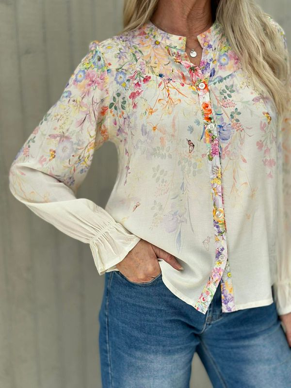 Nisha Bluse Beige