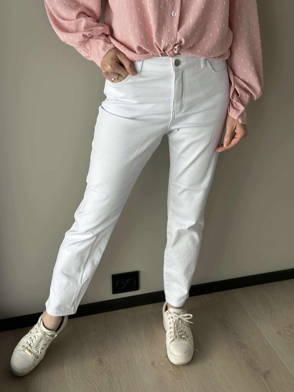 Jane Pepper Jeans Hvit