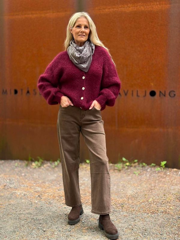 Lova Cardigan Vinrød
